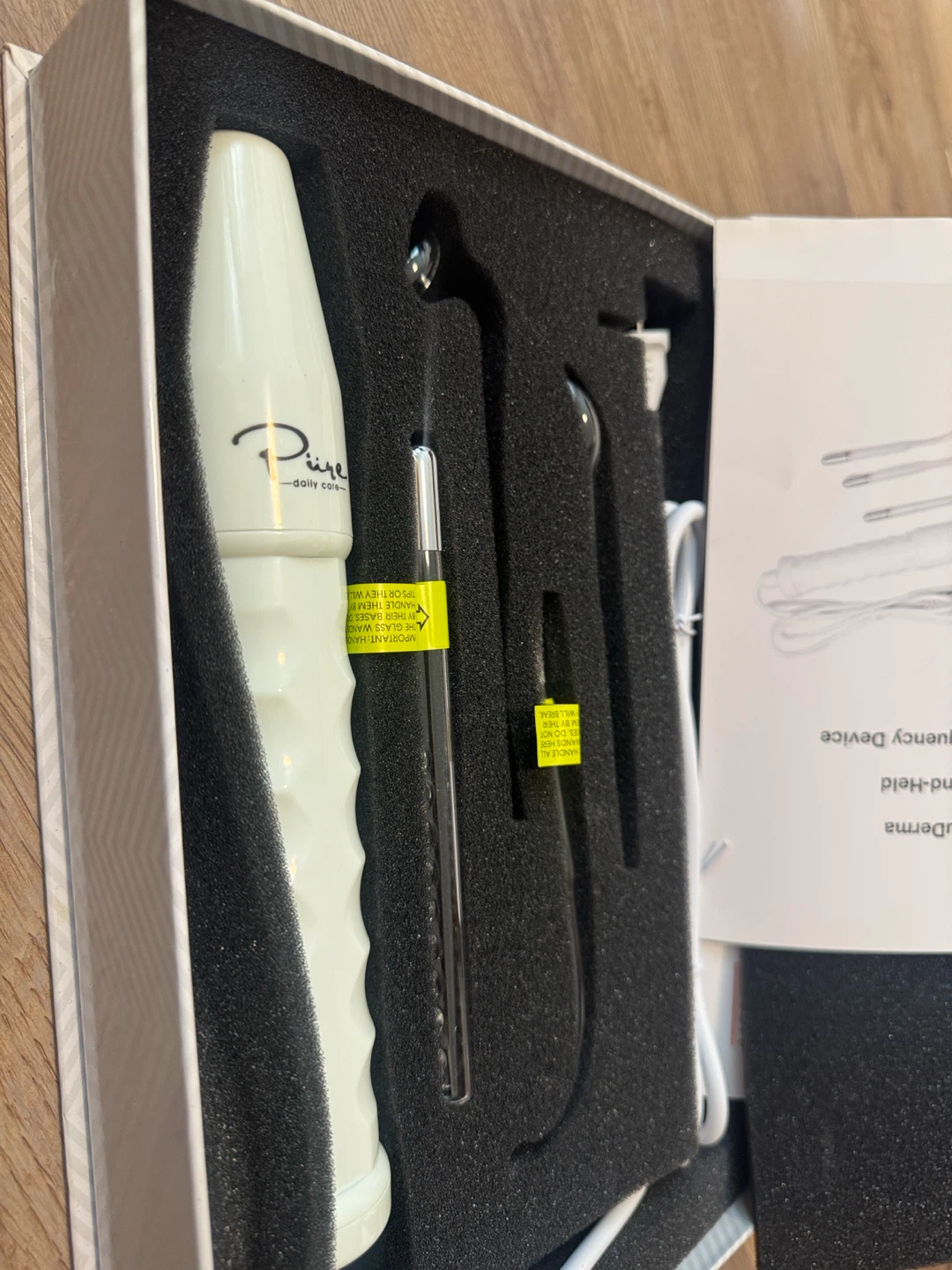 NuDerma High Frequency Wand Skin Treatment Device - photo 4
