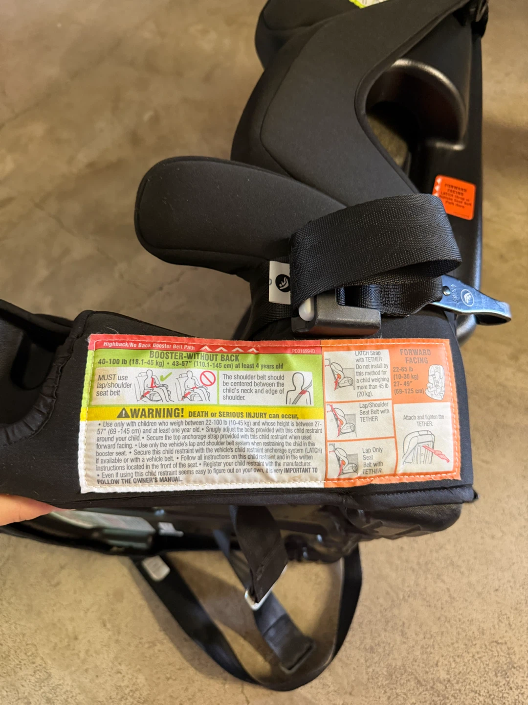 Graco Booster Car Seat - photo 3