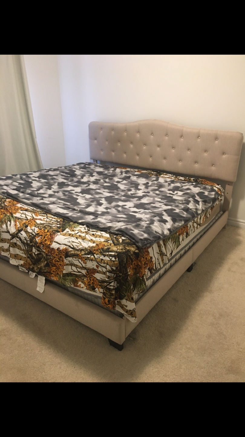 King size bed frame