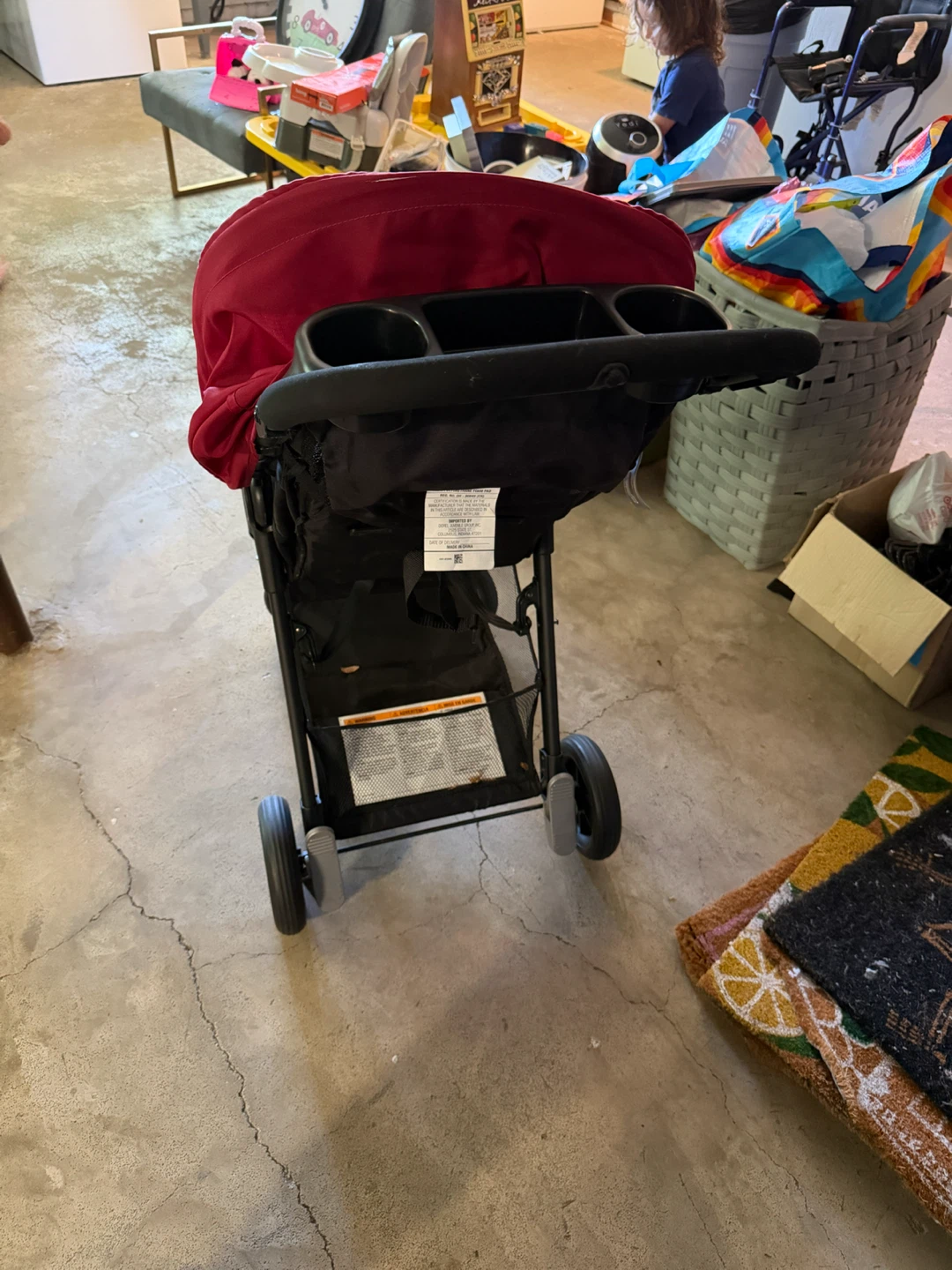 Red and Black Baby Stroller - photo 3