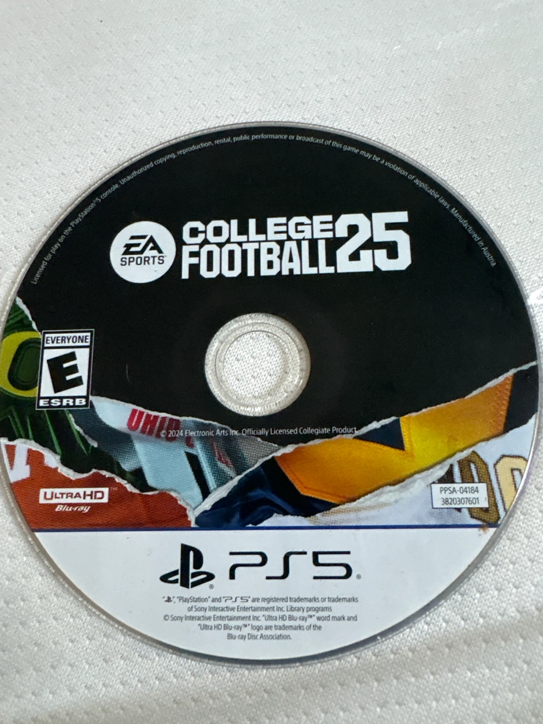 EA Sports College Football 25 PS5 Blu-ray Disc
