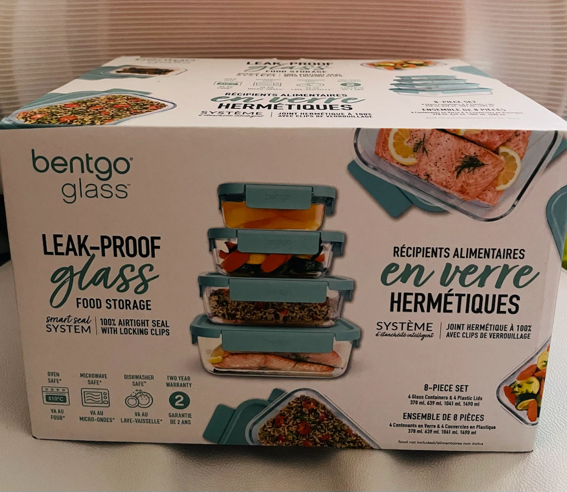 Bentgo Glass 8-Piece Food Storage Set