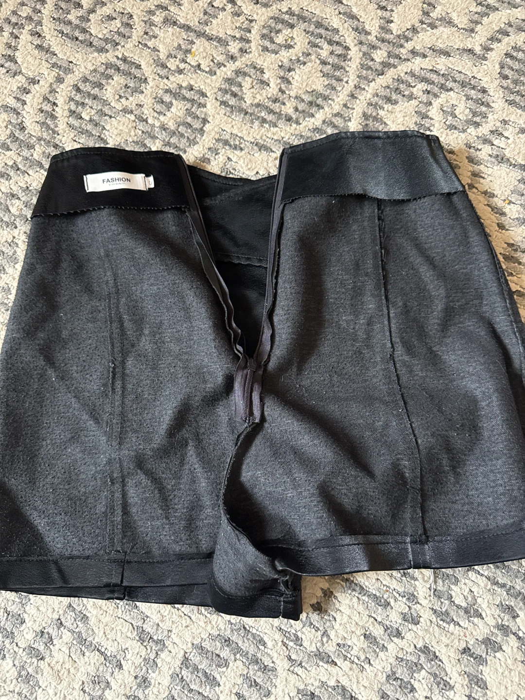 Faux Leather Shorts size small - photo 3