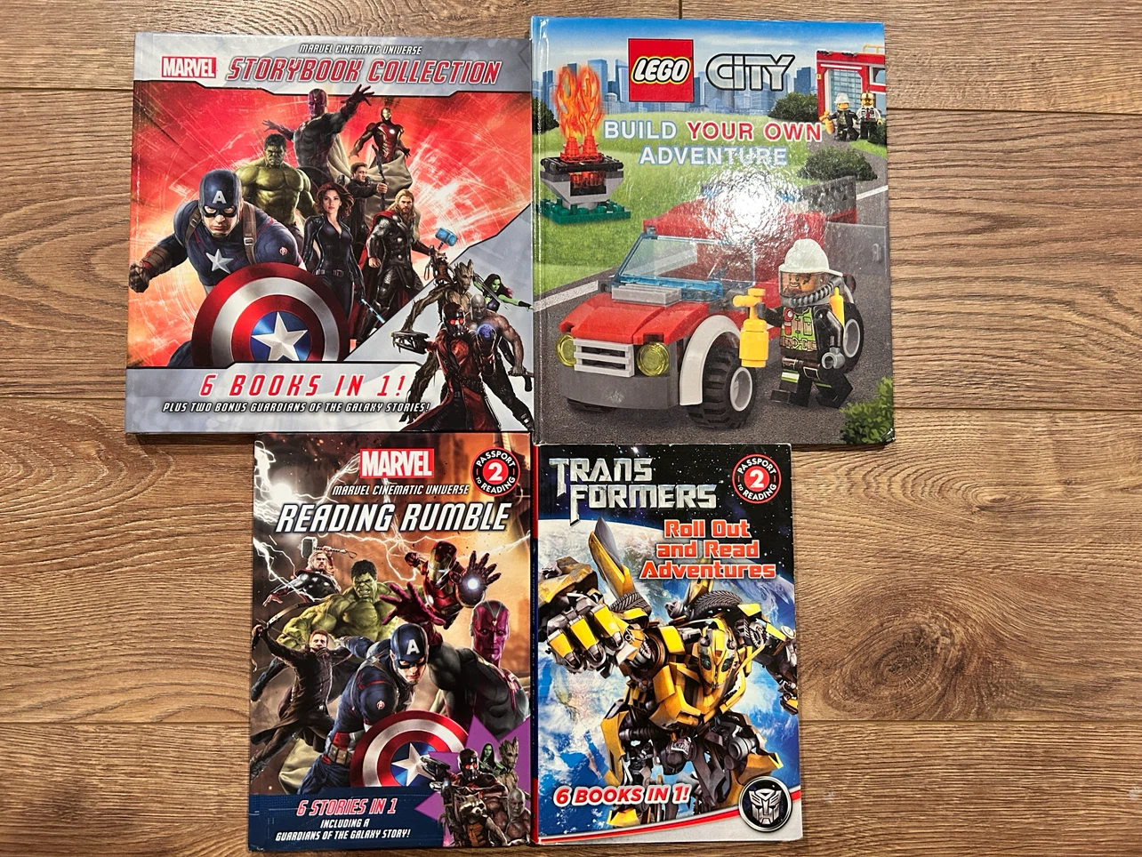 Marvel LEGO Transformers Storybooks Collection