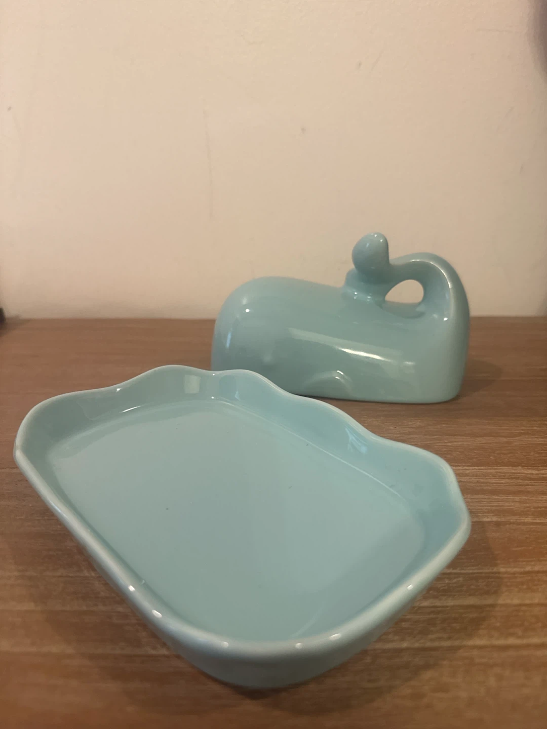Port & Shore Line Whale Butter Dish - photo 4