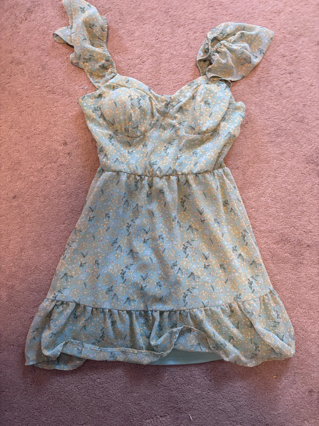Lily Rose Floral Mini Dress - Size S