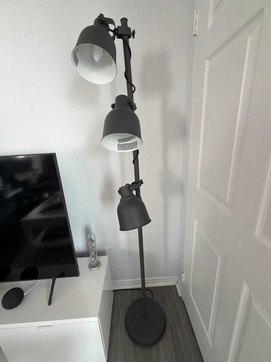 Adjustable 3-Head Floor Lamp