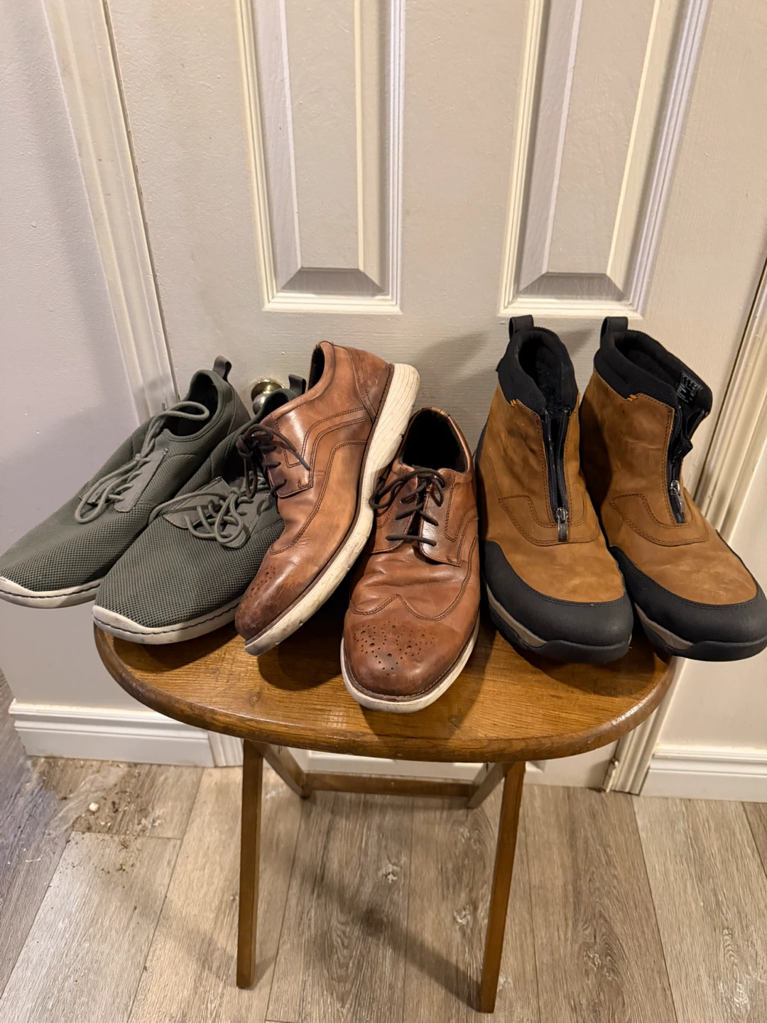 Men's Boots and Dress Shoes Bundle