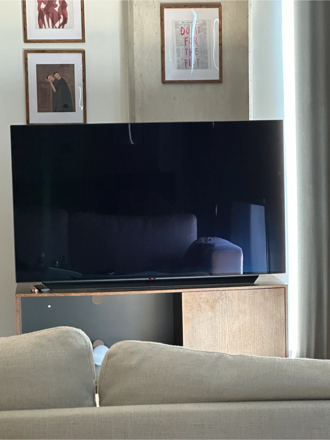 LG 55” TV + FREE Console - photo 3