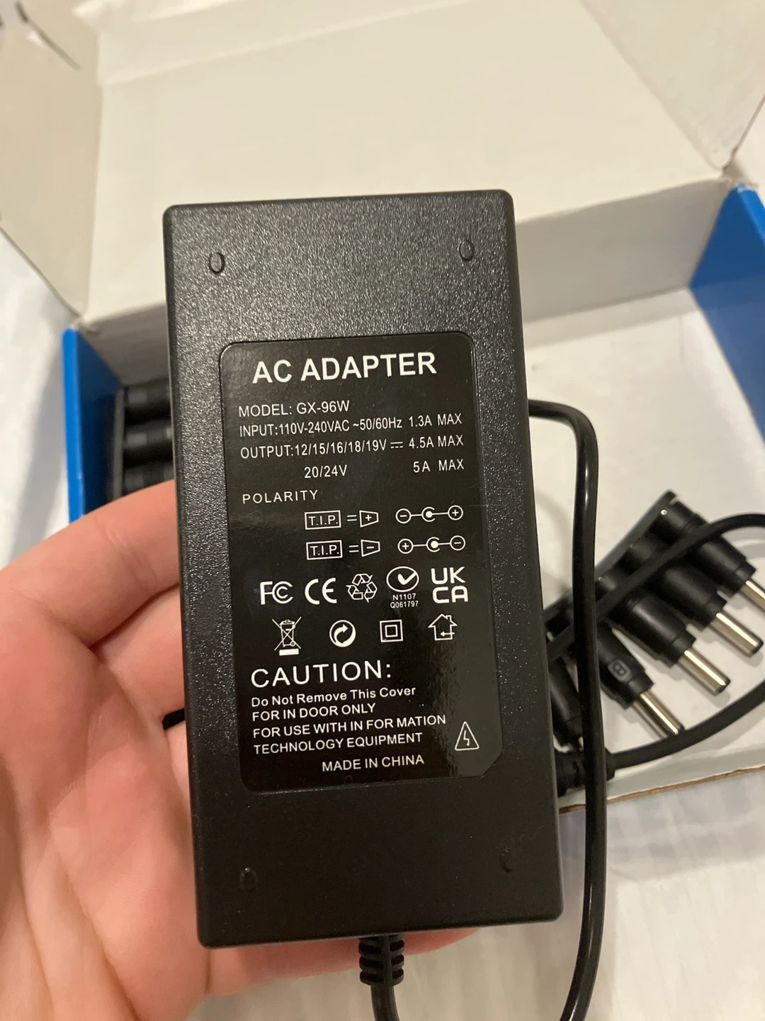 AC Adapter with Multiple Tips - photo 3