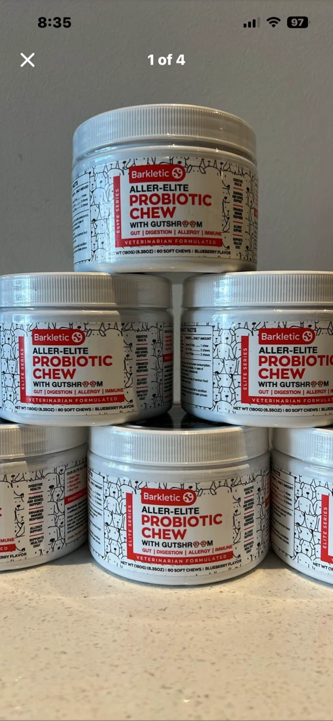 Dog Probiotic Chews - New