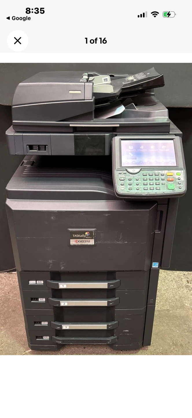 Kyocera TASKalfa 2551ci Multifunction Printer - photo 2