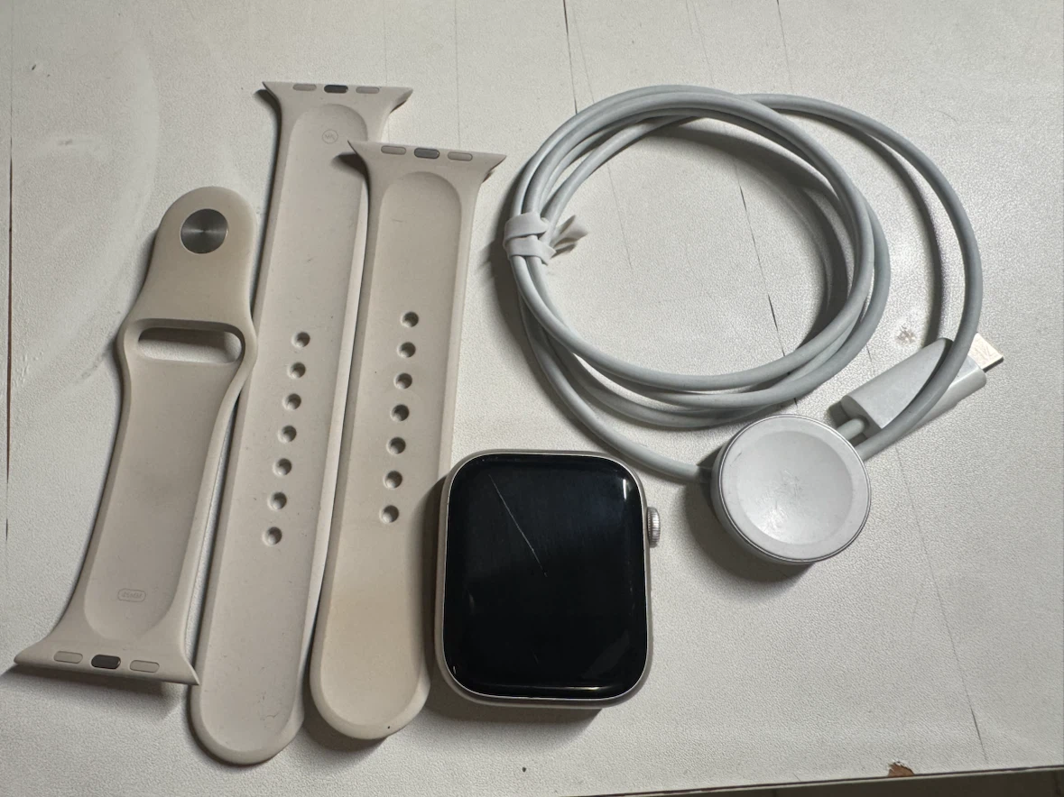 Apple Watch 7 with 2 Bands and Charger
