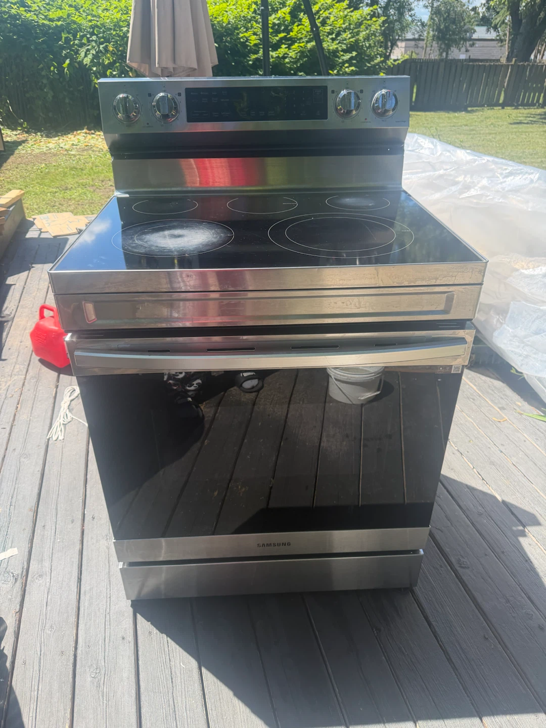 Samsung electric stove/oven