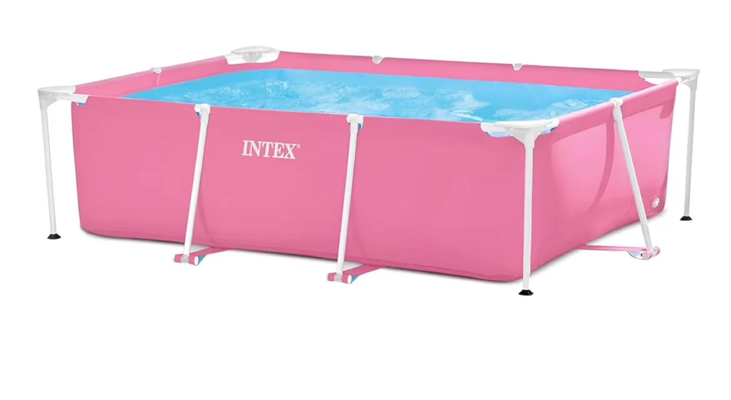 Pink intex pool