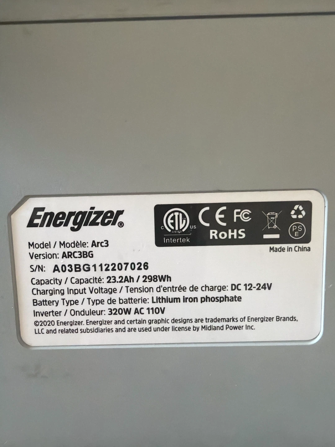 Energizer Arc3 Portable Power Station - photo 3