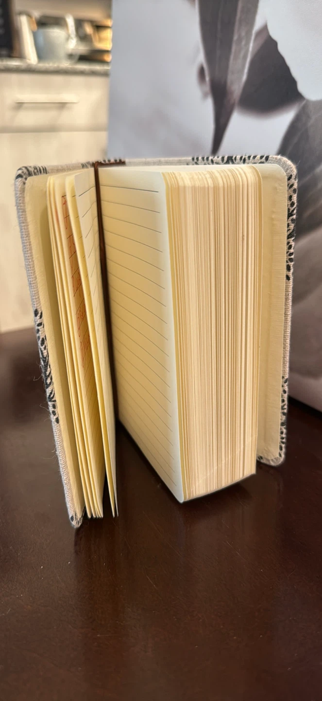 Lined Notebook with Tree Design - photo 2