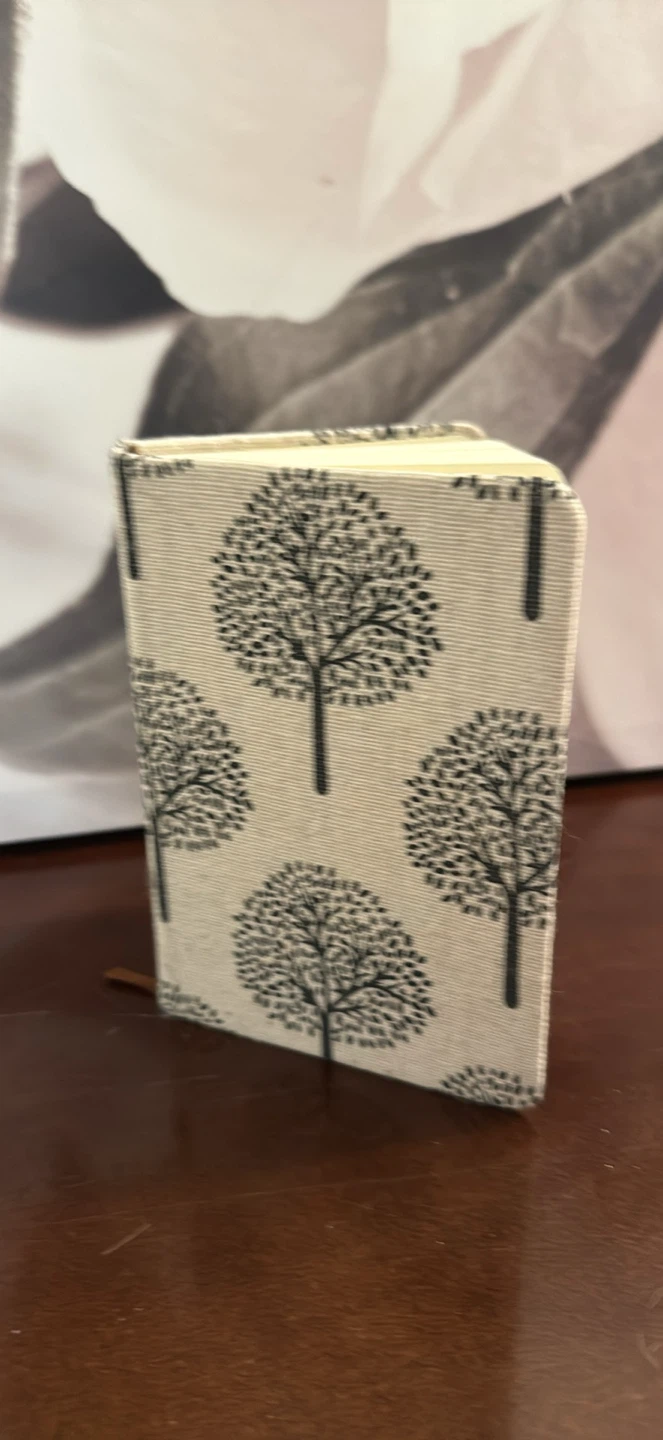Lined Notebook with Tree Design - photo 3