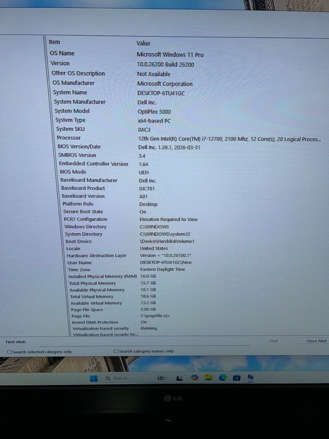 Dell OptiPlex 5000 Desktop - i7 12th gen, 16GB ram 512 gb ssd - photo 5