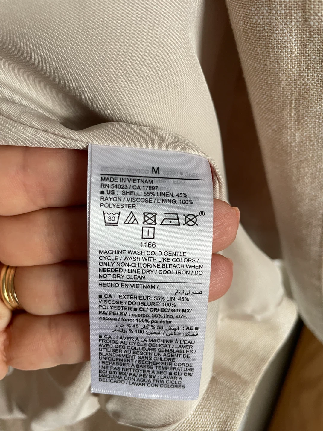 Old Navy Blazer Tan Size M - photo 3