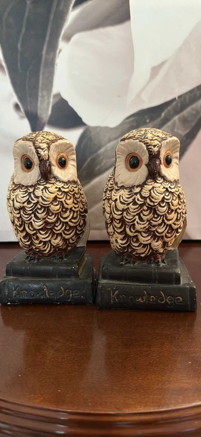 Decorative Owl Bookends - photo 2