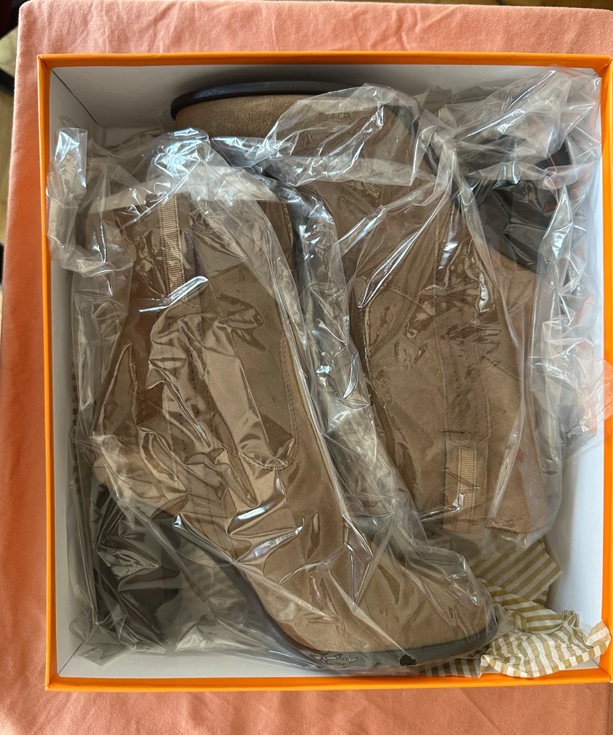 Kate Spade NEVER WORN Baise Leather Boots Tobacco/Sport Suede - photo 3