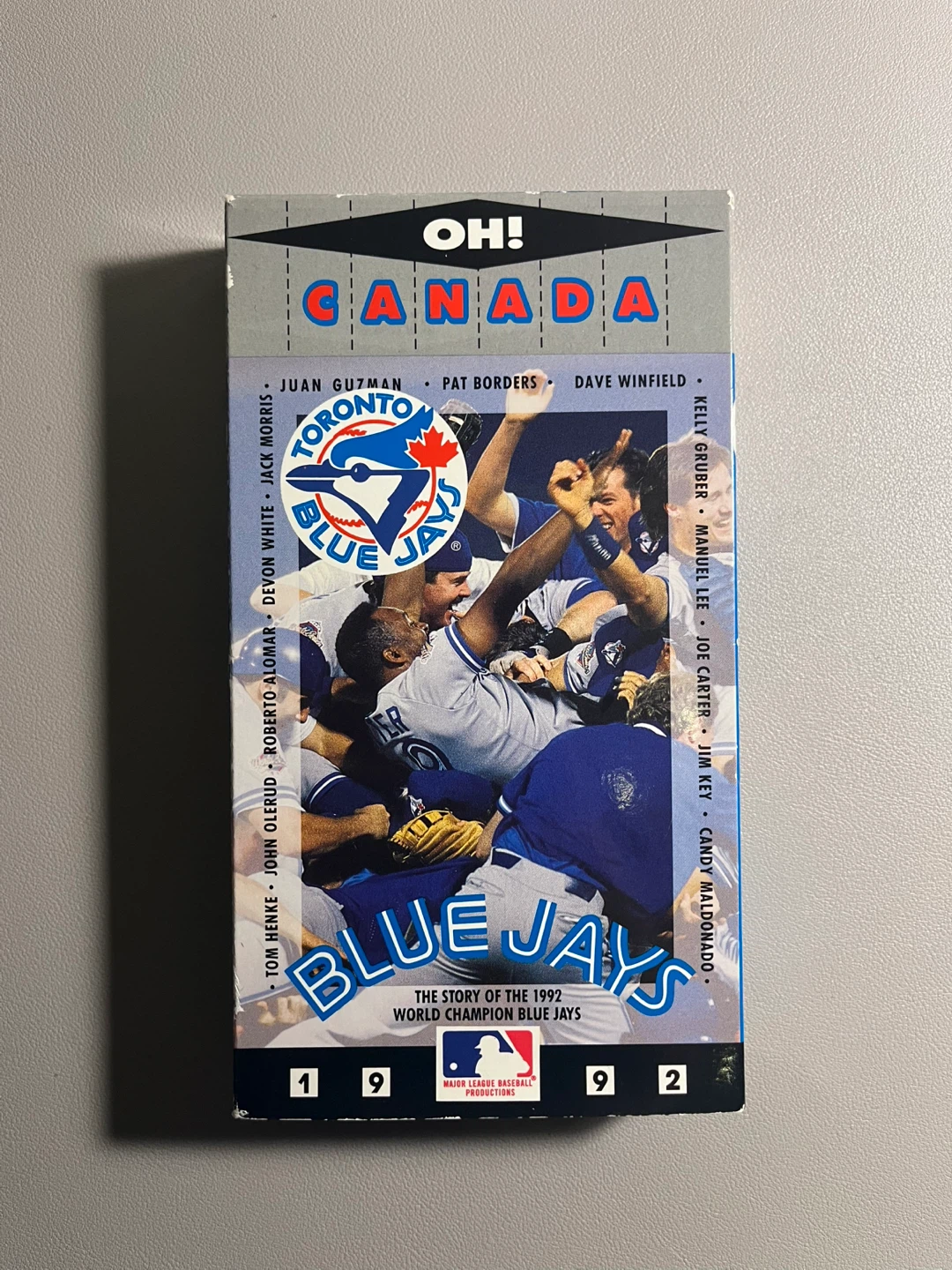 1992 Toronto Blue Jays World Series VHS