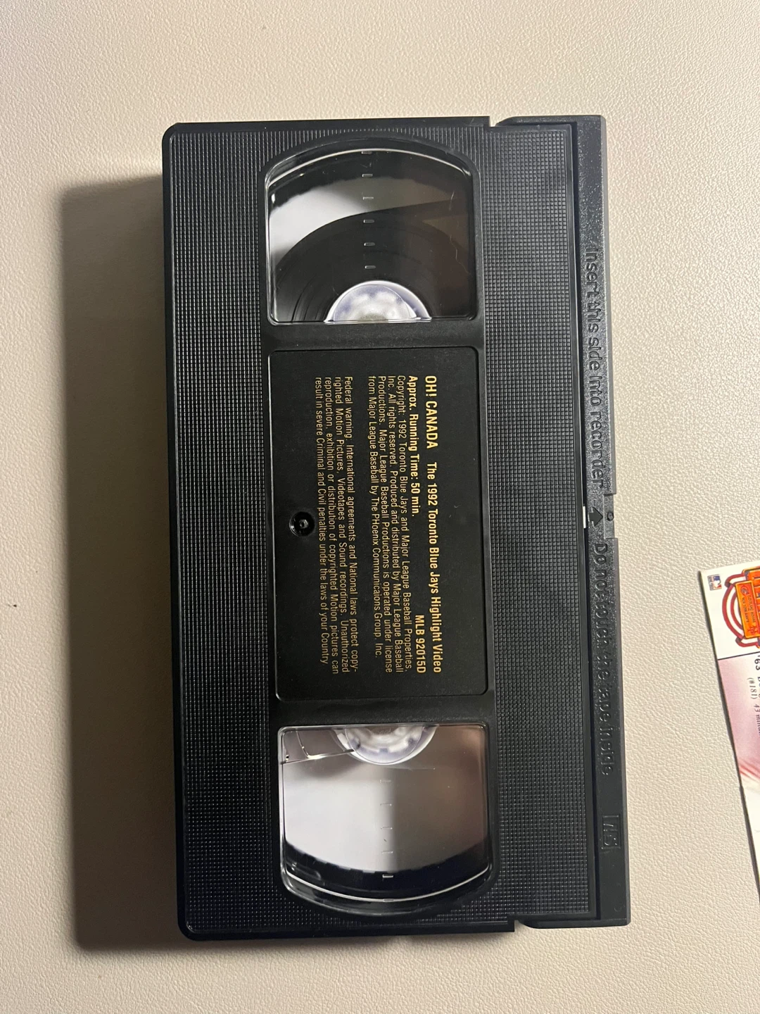 1992 Toronto Blue Jays World Series VHS - photo 4