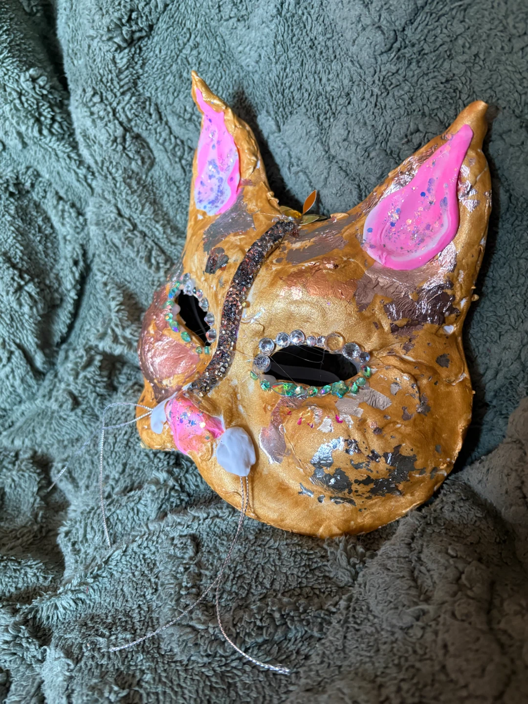 Handmade Cat Mask - photo 2