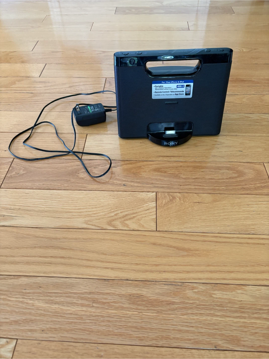 Sony Personal Audio Docking System RDP-M7iP for iPhone & iPod