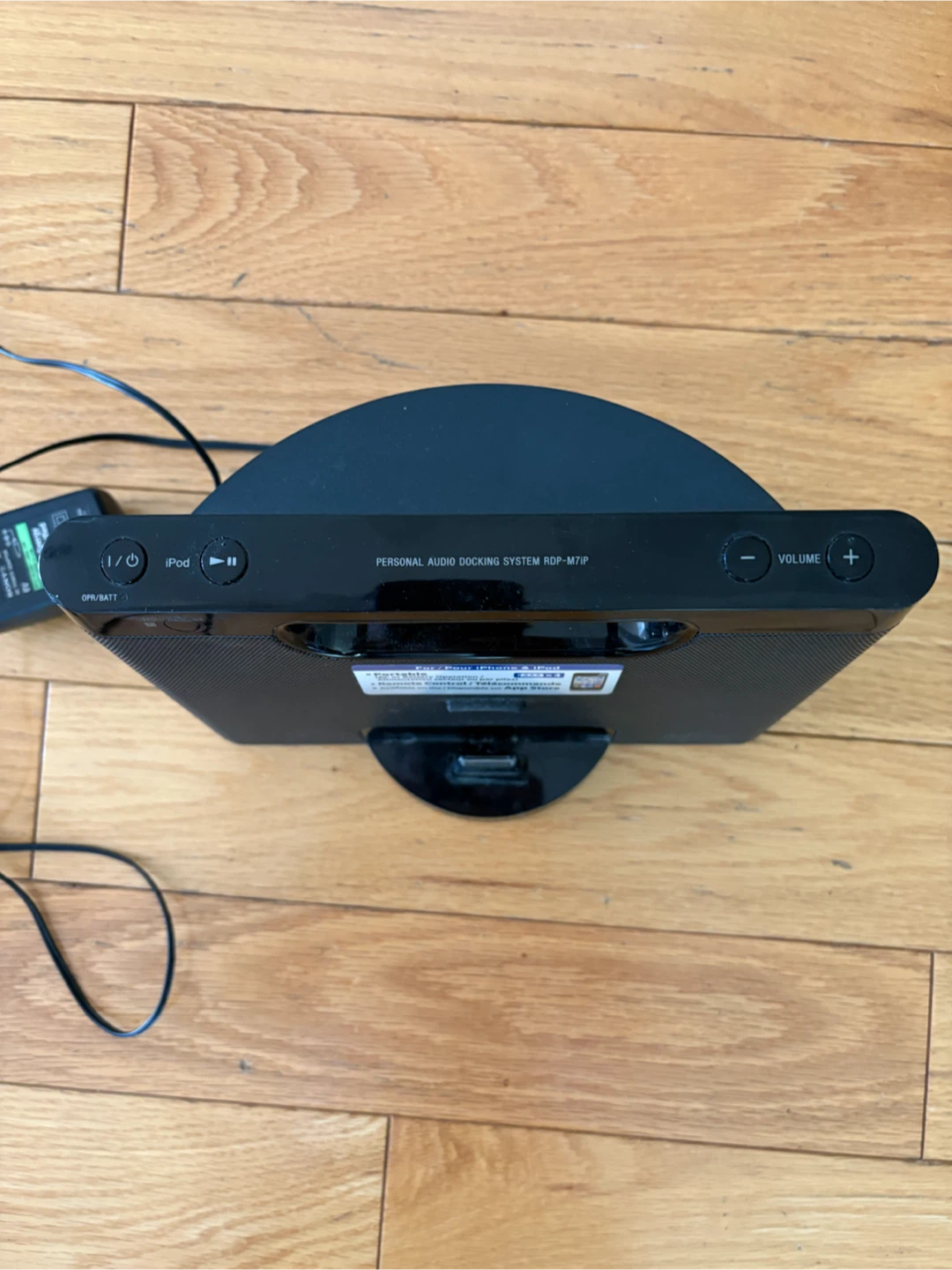 Sony Personal Audio Docking System RDP-M7iP for iPhone & iPod - photo 2
