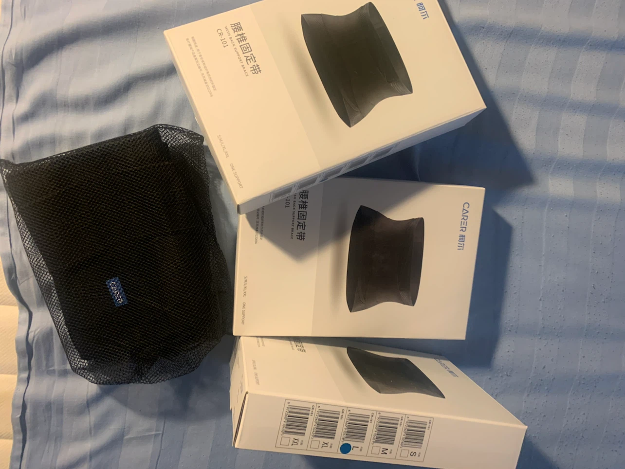 CARER CR-101 Mesh Back Support Brace