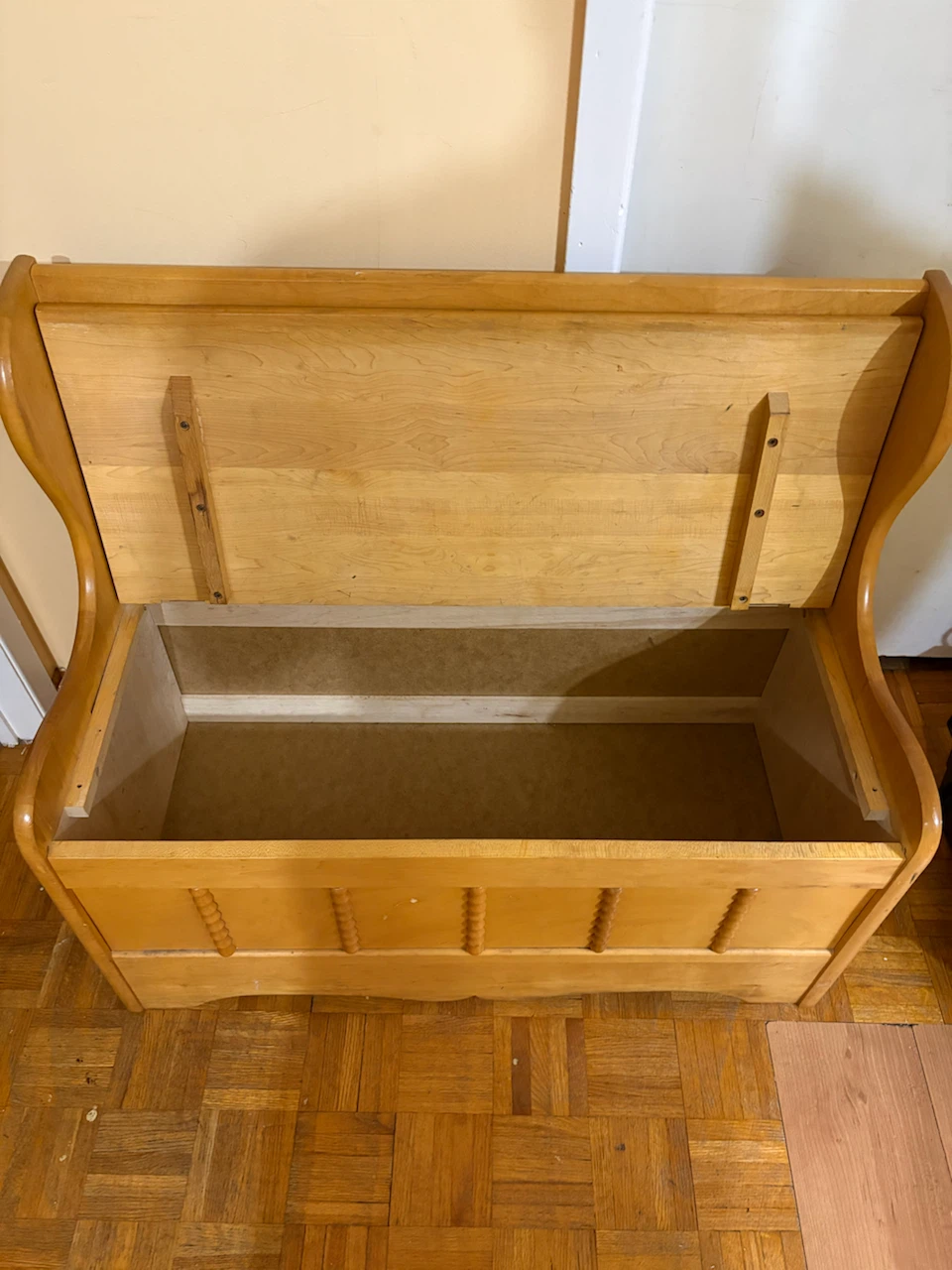 Wooden Storage Bench - photo 2