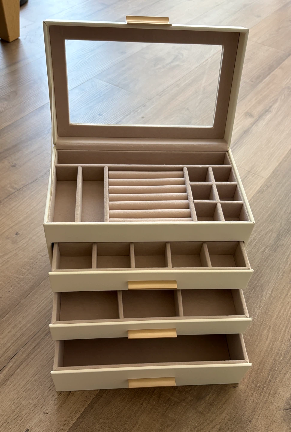 Jewelry Box Organizer with Drawers