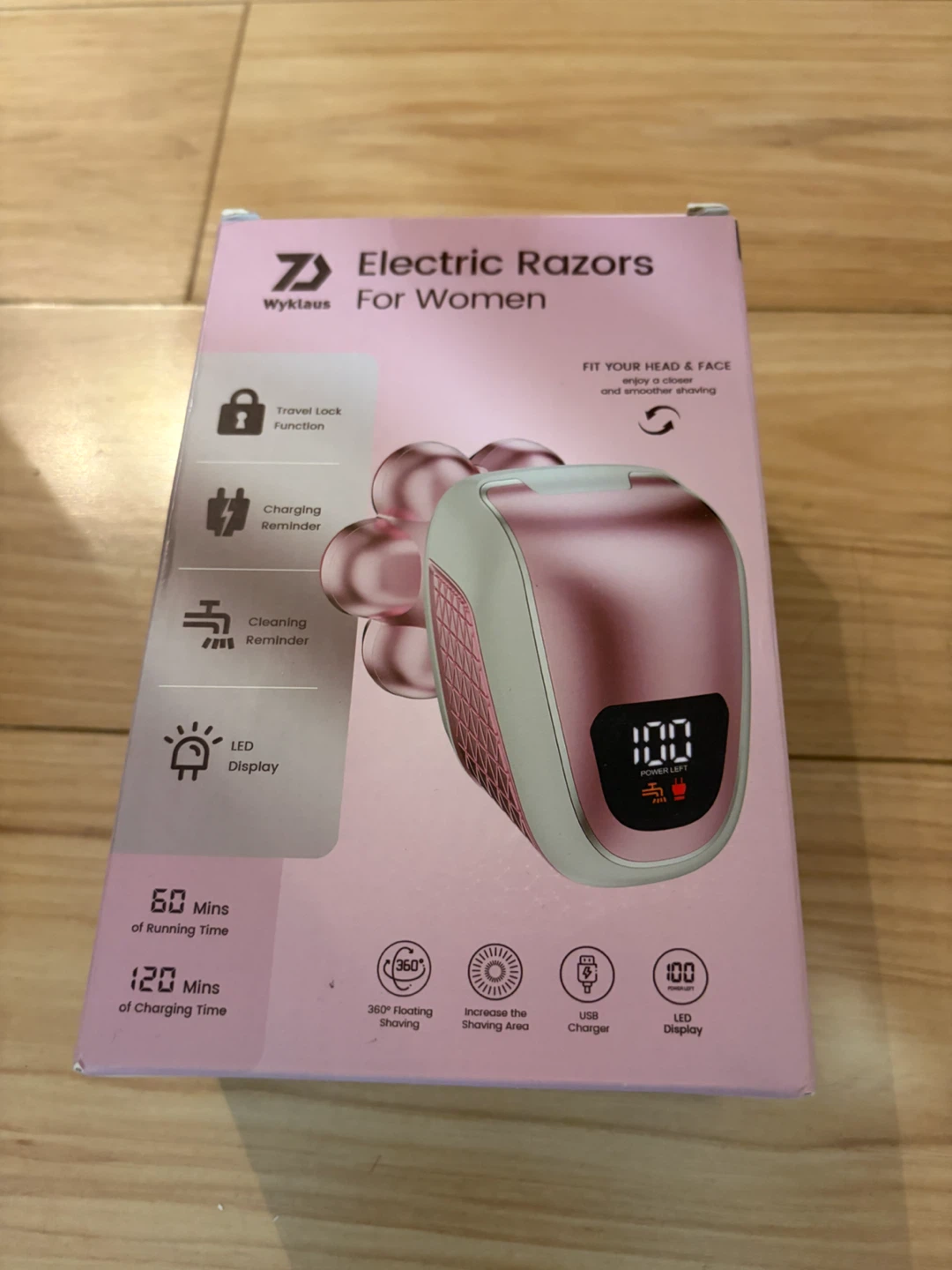 Wyklaus Electric Razor for Women, FK-8608 - photo 2