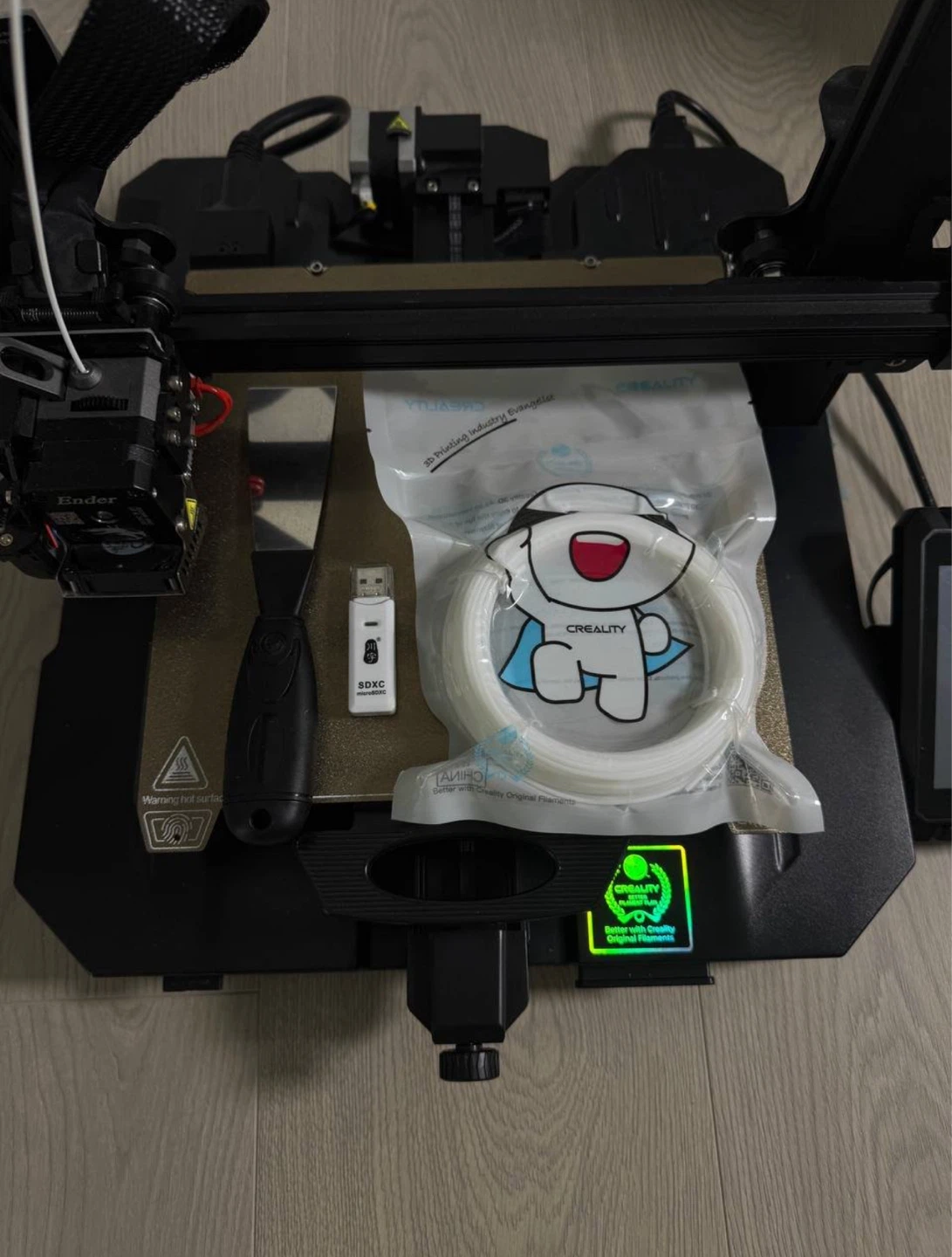 Creality Ender-3 S1 Pro 3D Printer and Filament - photo 2