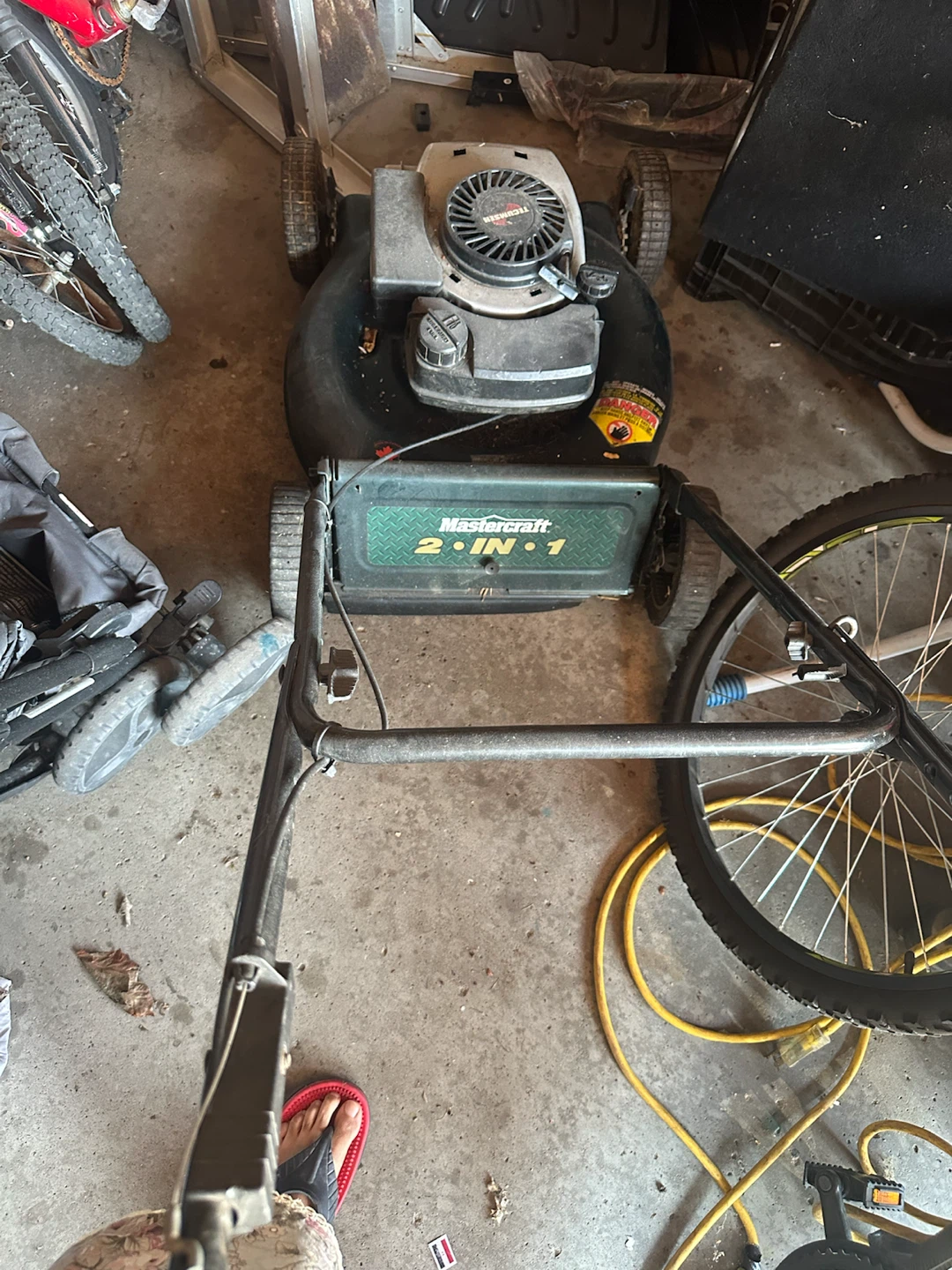 Mastercraft 2-in-1 Lawnmower - photo 3