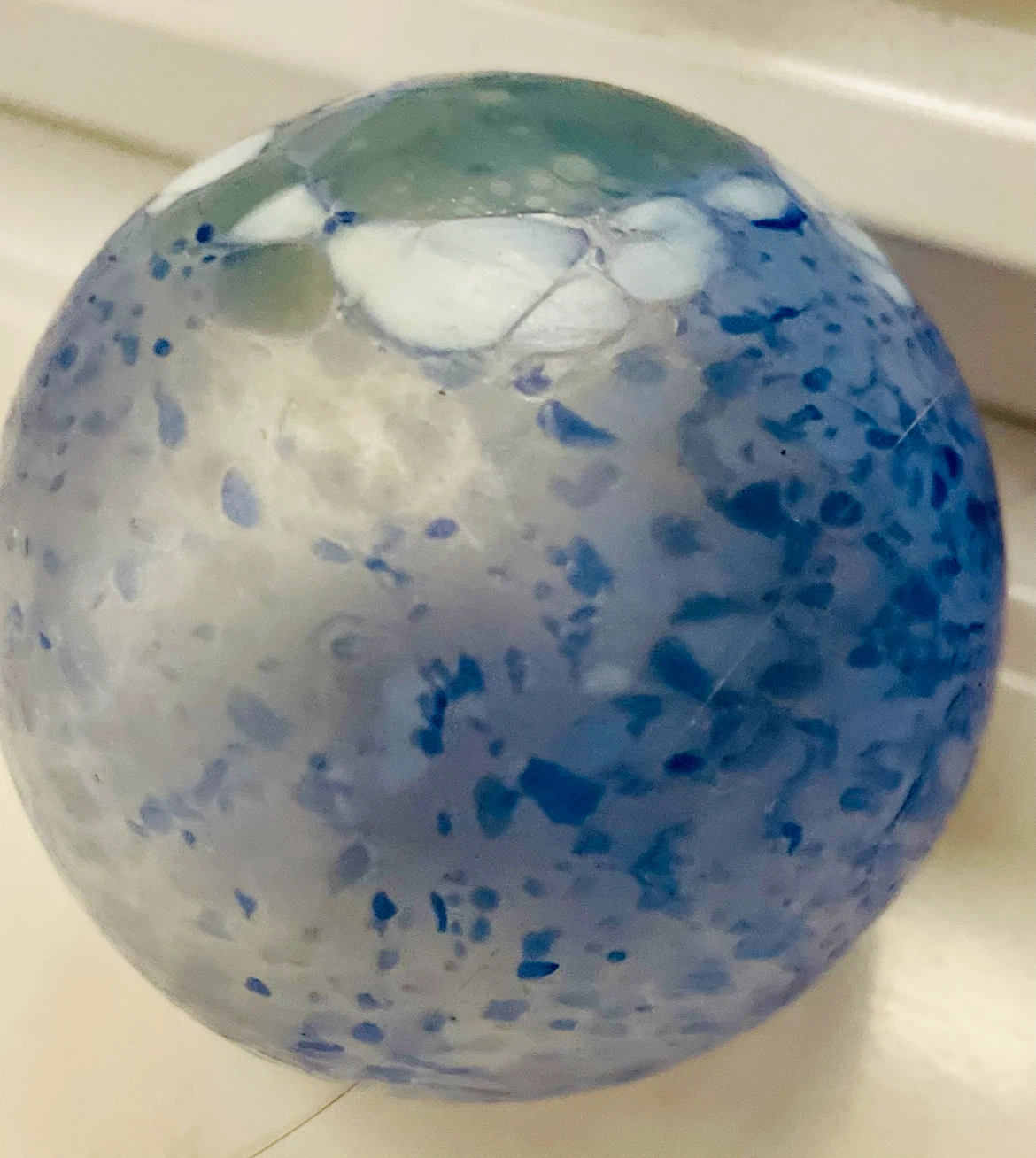 Vintage Hand Blown Glass Ornament - photo 4
