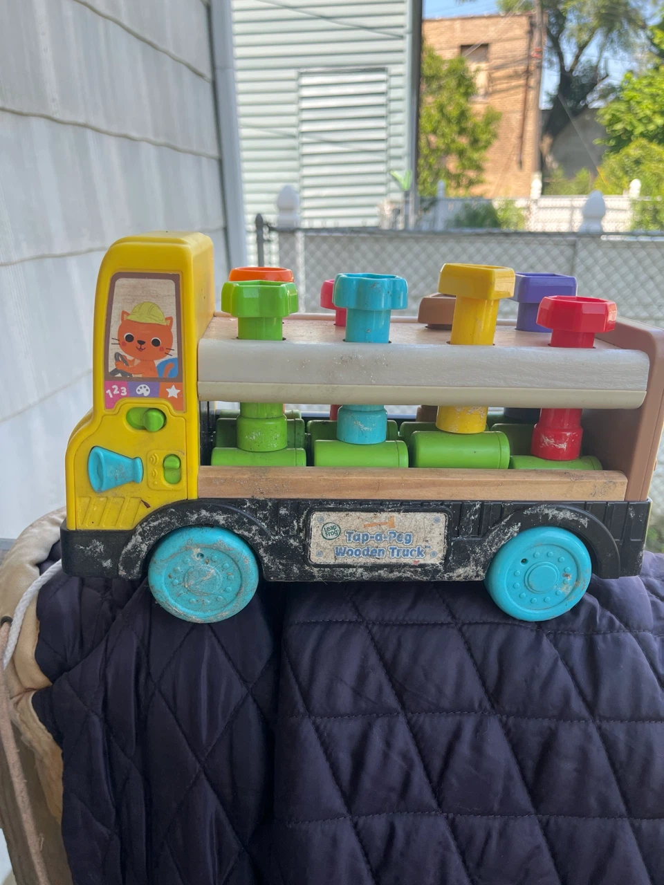 LeapFrog Tap-a-Peg Wooden Truck