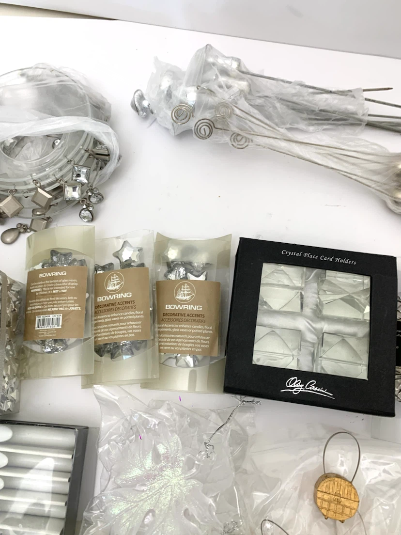 Elegant Table Decor Wedding Dinner Party Place Card Holders Lot - photo 3