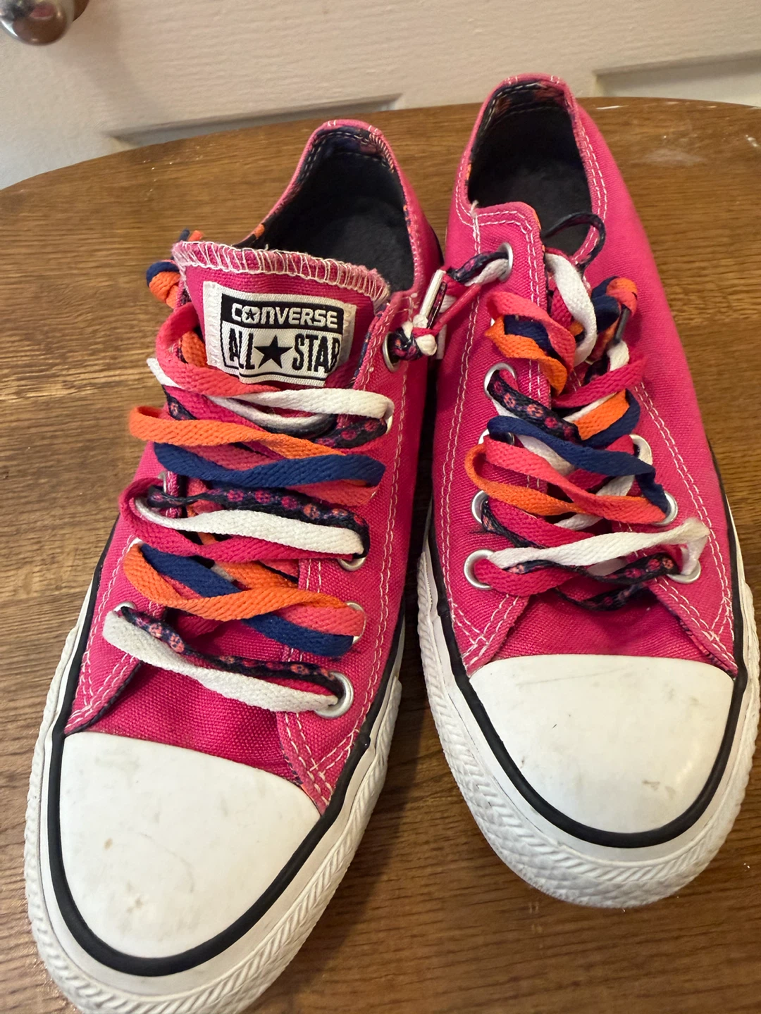 Converse All Star Pink Low Top Sneakers