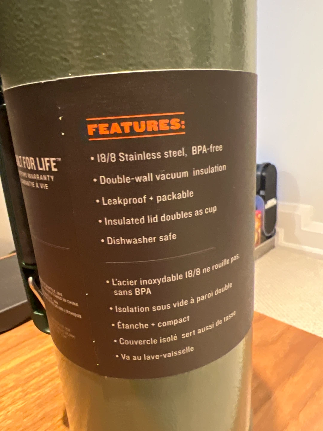 Stanley Classic Bottle - Large 1.5 QT / 1.4L - Green - photo 3
