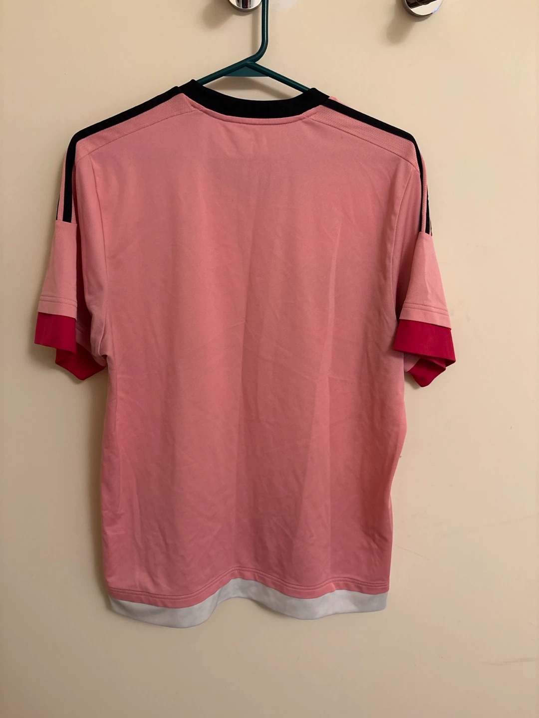 15/16 Juventus Adidas Jeep Pink Jersey - photo 2