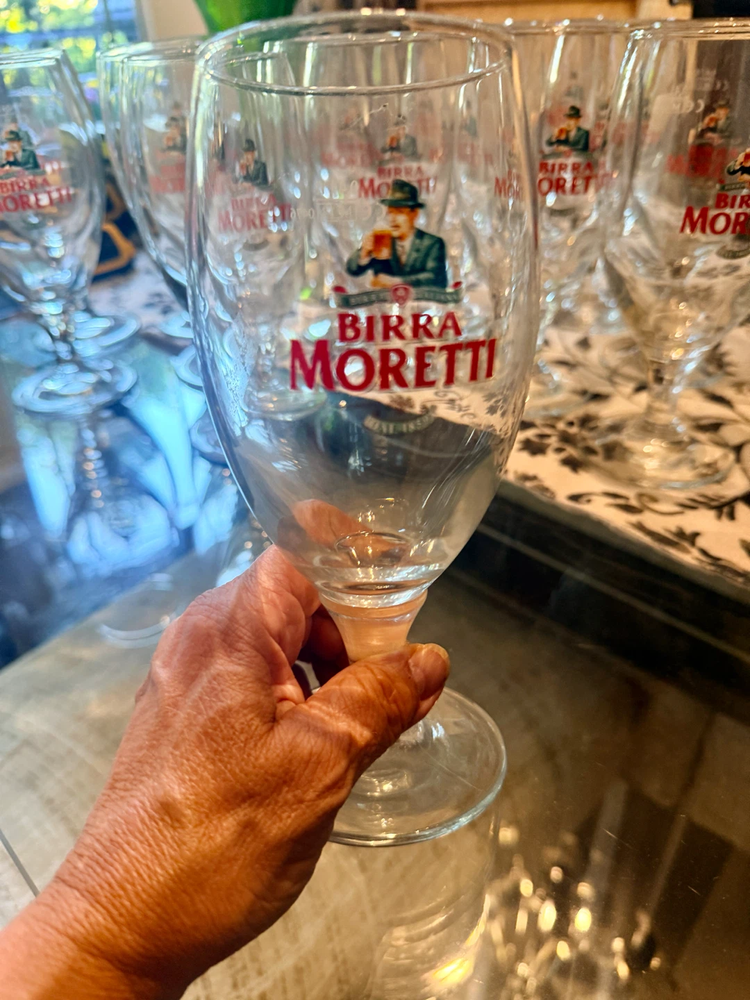 Birra Moretti Beer Glasses - Set of 12 - photo 2