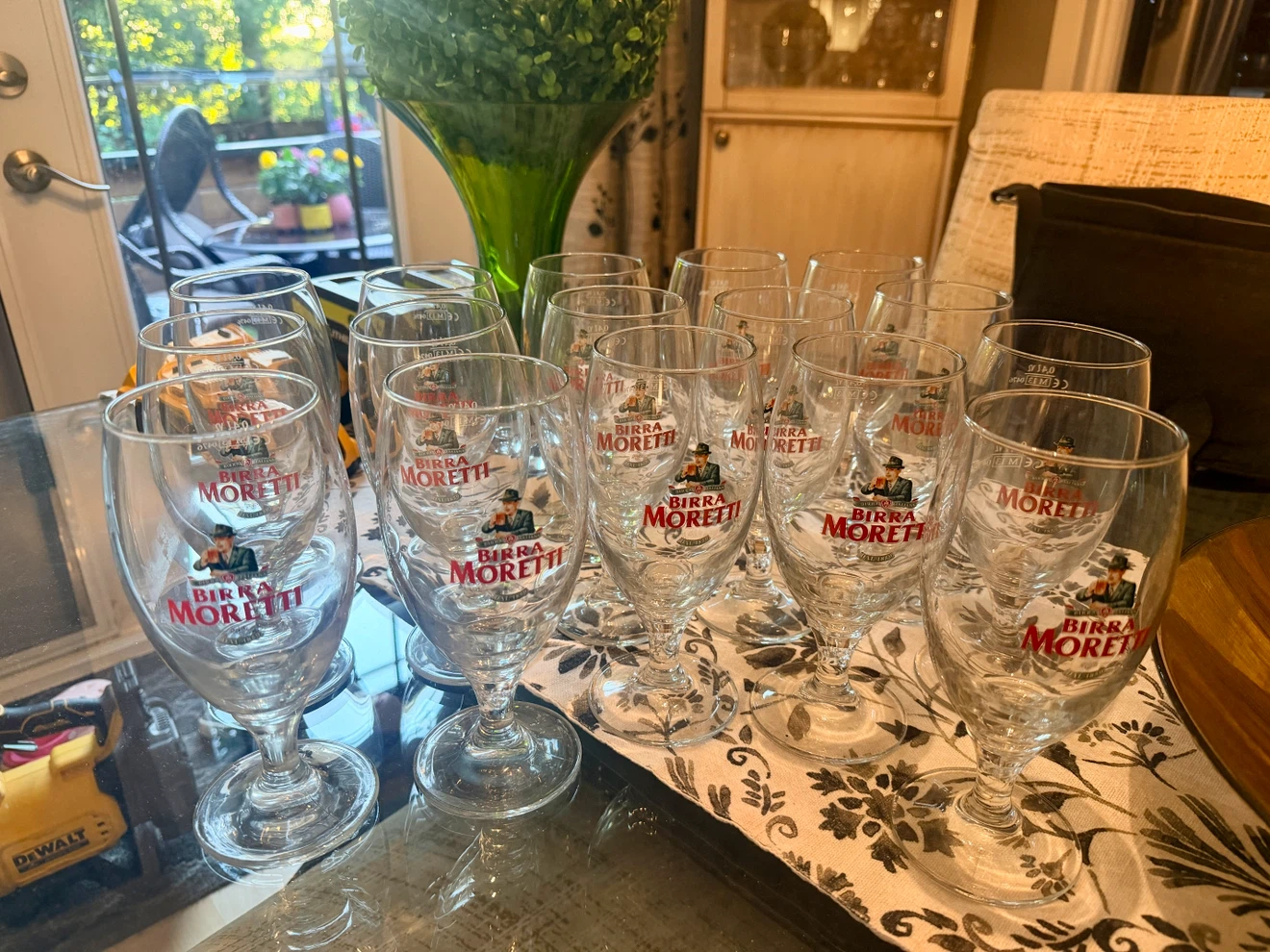 Birra Moretti Beer Glasses - Set of 12 - photo 5