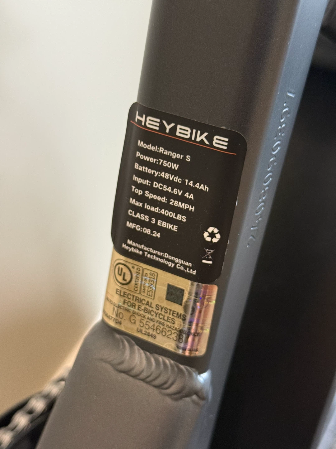 Heybike Ranger 2.0 Foldable Electric Bike - photo 4