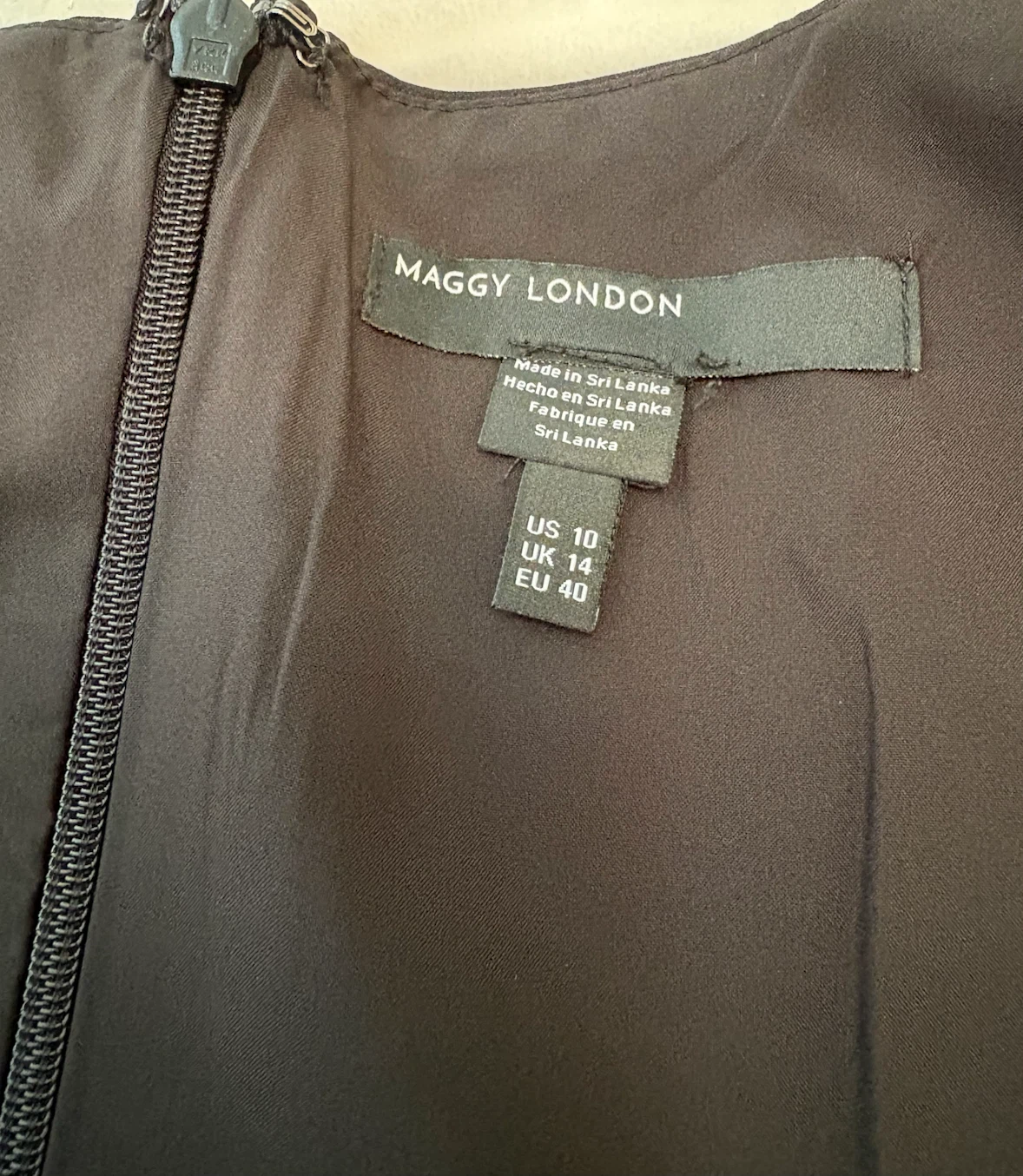 Maggie London Black dress (New with tag) - photo 2
