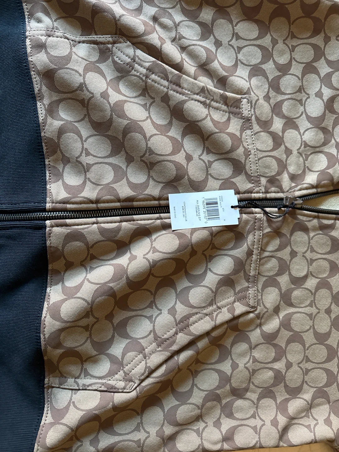 Coach Signature Zip-Up Hoodie - photo 3