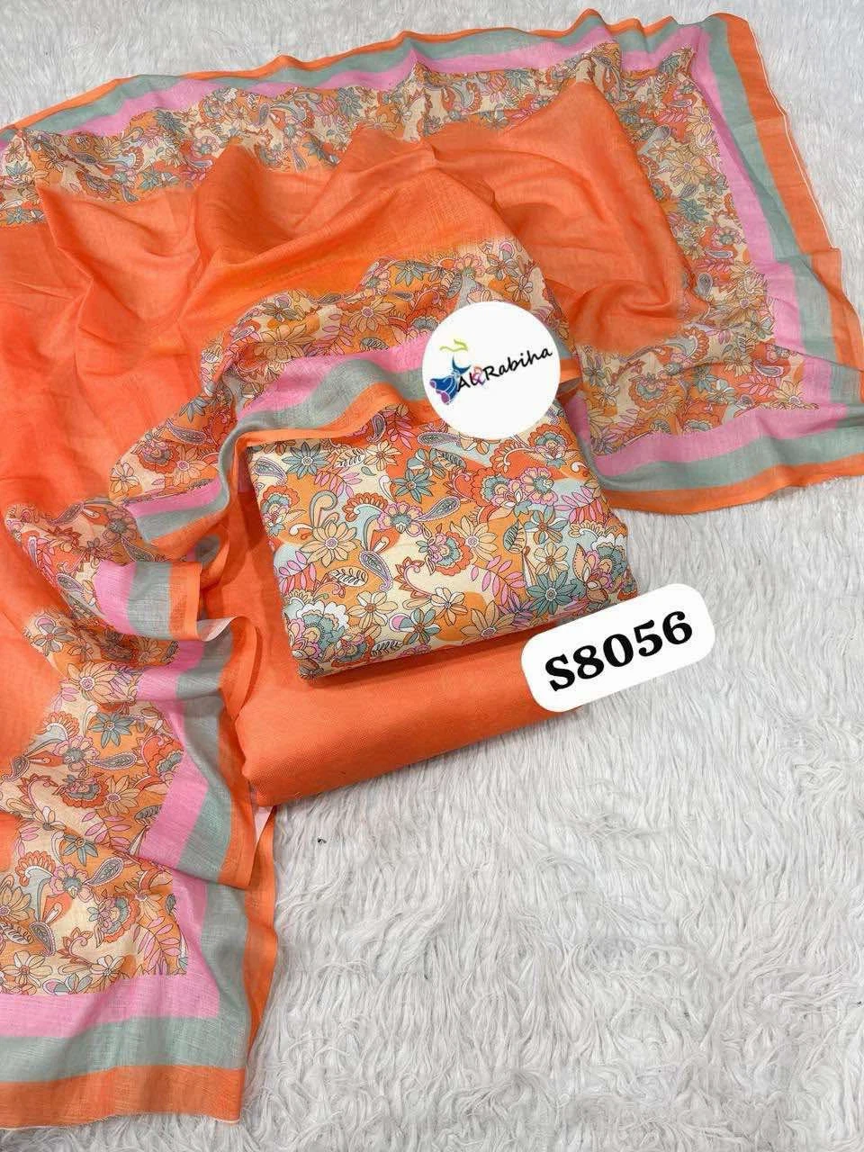 Unstitched Salwar Kameez Suit Fabric Set