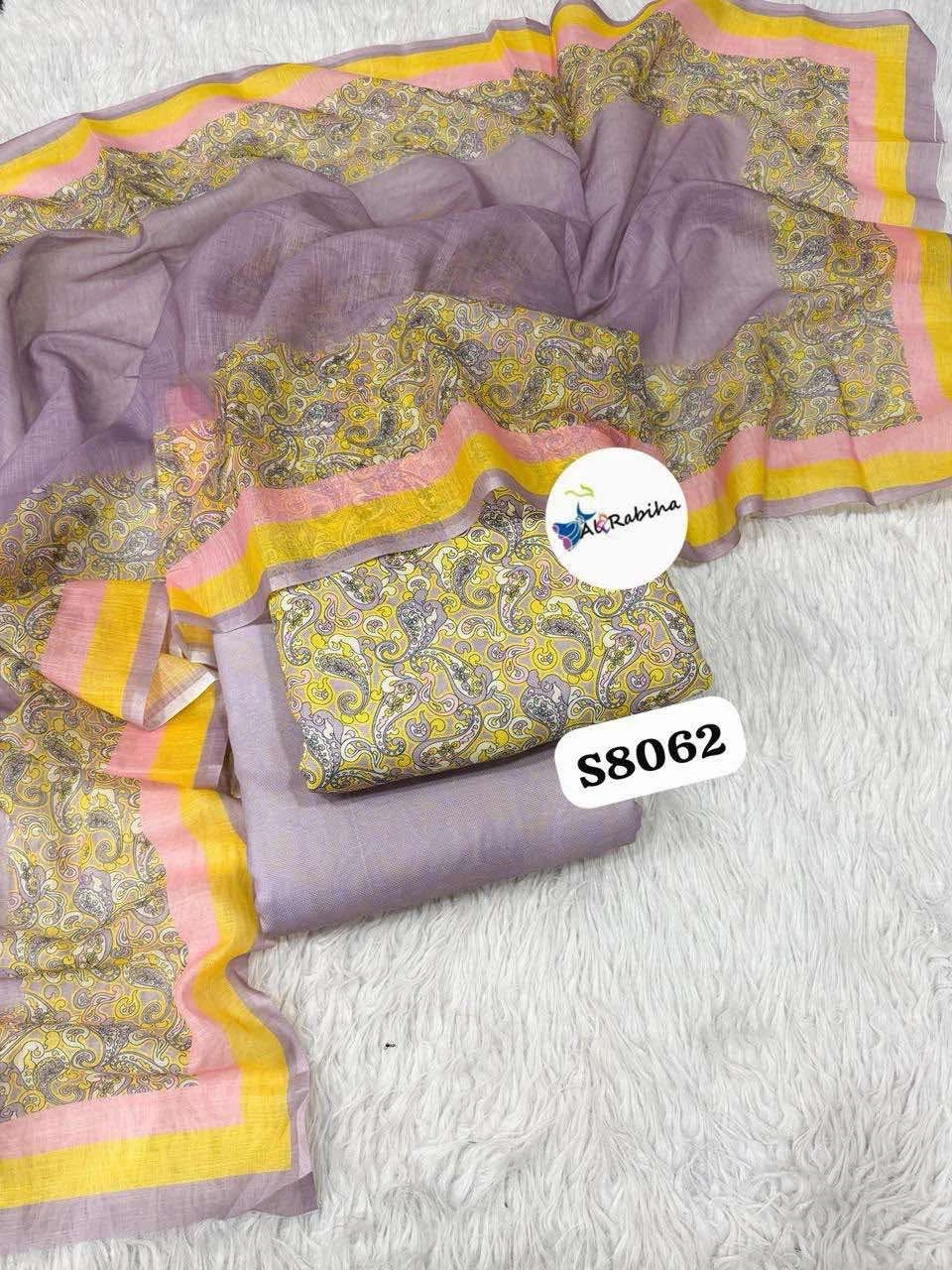 Unstitched Salwar Kameez Suit Fabric Set - photo 2